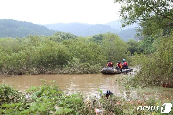 가평 폭우로 실종된 40대 여성 시신, 신청평대교 인근 발견