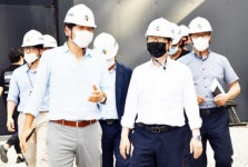 최종환 파주시장 콘텐츠월드 조성현장 안전점검
