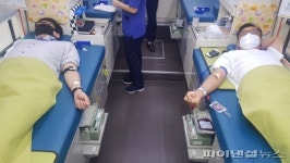 [포토뉴스] 안양도시공사 ‘사랑나눔 단체헌혈’