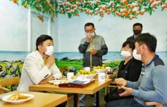 코로나19 피해지역 찾은 원희룡 “민생 더 챙기겠다” [fn포토]