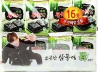 광천김 포장지 모델은 강다니엘 아닌 엄친아 회장님 아들