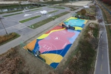 서울시-아디다스 코리아, 안양천 체육시설 새단장 완료