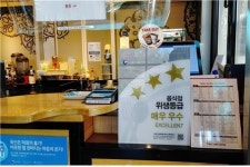 도로공사 서여주휴게소, 식약처 위생등급제 ‘매우 우수’