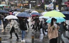 호우주의보 속 출근길