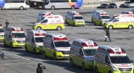 소방 동원령 1호 발령...집결한 119구급대