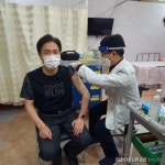 울산 울주군 백신 접종 첫날 이손요양병원 종사자 140명 완료