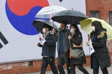 비 내리는 3.1절 서대문형무소역사관