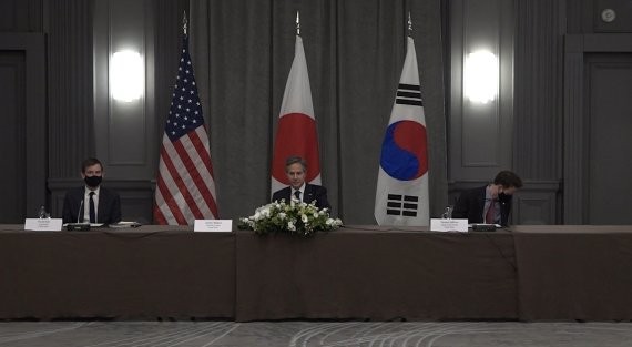 한미일 외교차관 회의, 한미일 안보 협력 강화를 위한 결의 제시