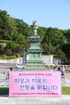 지증국사 현묘탑등 남양주시청 비추다…왜?