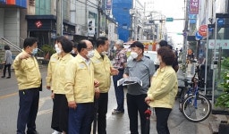 익산시의회, 집중호우 피해지역 현장 점검