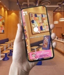 증강현실 속 아이스크림 찾아 비밀메뉴 맛보는 재미