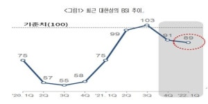 기업인들, 내년 초 경기도 어려울 것으로 전망