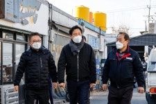 오세훈, 소공지하도상가 방문...소상공인 경영난 청취