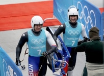 [베이징올림픽] 男 루지 2인승 박진용-조정명, 12위로 경기 마쳐