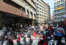 CJ대한통운, 본사 기습점거 택배노조원 고소·고발