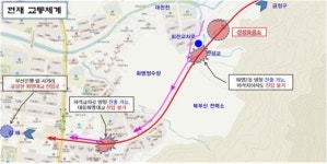 “산성로~산성터널 접속성 크게 향상될 것”