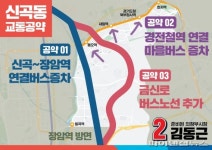 김동근 의정부 신곡동 출퇴근길 3대 솔루션 공약