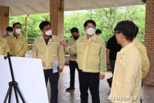 호수환경재해ENG | 경기부지사 포천 산정호수 가뭄대책 현장행정