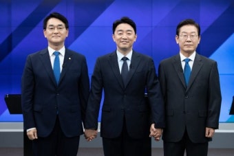 이재명, TV토론서 오묘한 답변 