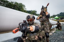 육군 53사단, UFS연습 울산 원유저장시설 방호훈련 진행