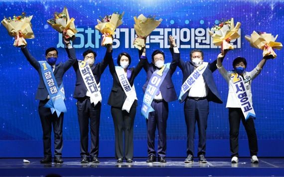 정청래 후보, 영남권 순회 경선서 박찬대 후보 압승으로 2연승 달성