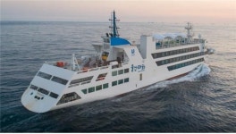 울산 태화호로 이름 붙은 국내 최초 전기추진 스마트선박