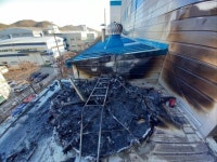 기장군 제조공장서 화재... 재산피해 입어