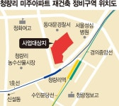 청량리 미주아파트 35층 높이로 재건축