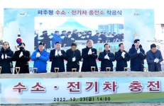 파주시에 세계 최대 규모 수소·전기차량 충전소 메가스테이션 구축