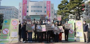 울산시청사 1회용 컵 반입금지.. 공무원들 캠페인 전개