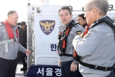 윤희근 경찰청장, 한강경찰대 방문 노고 격려