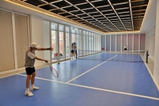 롯데백화점서 테니스 한게임 어때?..잠실에 들어선 테니스 성지