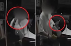 입에 담배 물고 차 주유하는 20대 숏컷女..과태료는 고작 10만원 [영상]