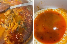 횟집 매운탕서 벌레 수십마리 나왔는데..다리가 어딨냐는 주인