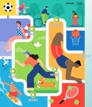 삼성 헬스, 올림픽의 날 기념 스텝 챌린지 진행.. 10만 걸음 도전