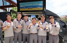 동국제강그룹, 폭염속 제강 현장 직원들에 냉음료 제공