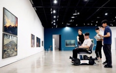 대동모빌리티, 대구미술관 도슨트 체어로봇 체험 행사