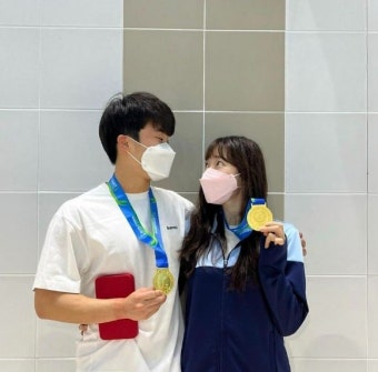 여친 조은지 깜짝 공개…'다이빙 스타' 우하람은 누구? [항저우AG]