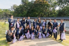 삼화 종묘 돌담길 플로깅 데이 진행한 삼화페인트