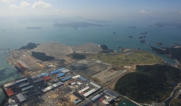 부산항 신항 서컨테이너 배후단지 화물차휴게소 운영