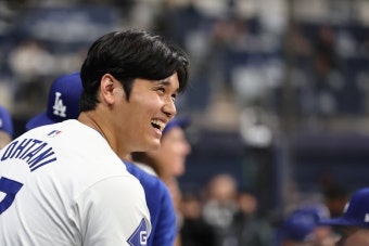 '고척 떴다' 오타니, 키움전 2삼진 머쓱…개막전서 다르빗슈‧고우석과 진검승부 [MLB 서울시리즈]