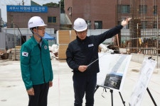 백승보 조달청차장, 북광주세무서 청사 신축현장 점검