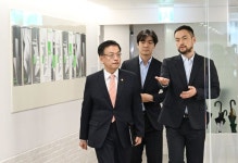 리벨리온 찾은 최상목 부총리 국내 AI컴퓨팅 생태계 적극 육성