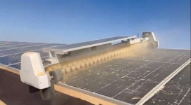 사막 위 축구장 550개 면적에 태양광… 패널청소는 로봇이 [중동 탄소중립 파트너 서부발전]