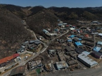 산불 피해 복구·지원 중앙합동지원센터 안동체육관에 운영
