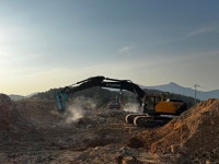 배가 안 떠도, 해발 4000m에도 공사 가능...무인 굴착기가 움직인다[르포]