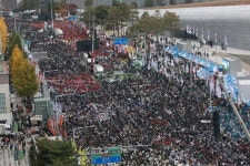 오늘 양대노총 10만명 거리로…도심 교통지옥