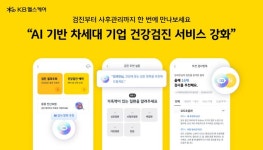 KB헬스케어, AI 기반 ‘맞춤형 기업 건강검진’으로 건강 경영 혁신