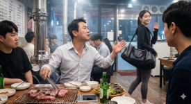 부장님, 한우 먹으면 근손실 와요... 5만원 꽃등심 걷어찬 신입의 패기 [김부장 vs 이사원]
