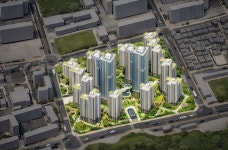 1985년 준공 고덕주공9단지, 1861가구 단지로 탈바꿈